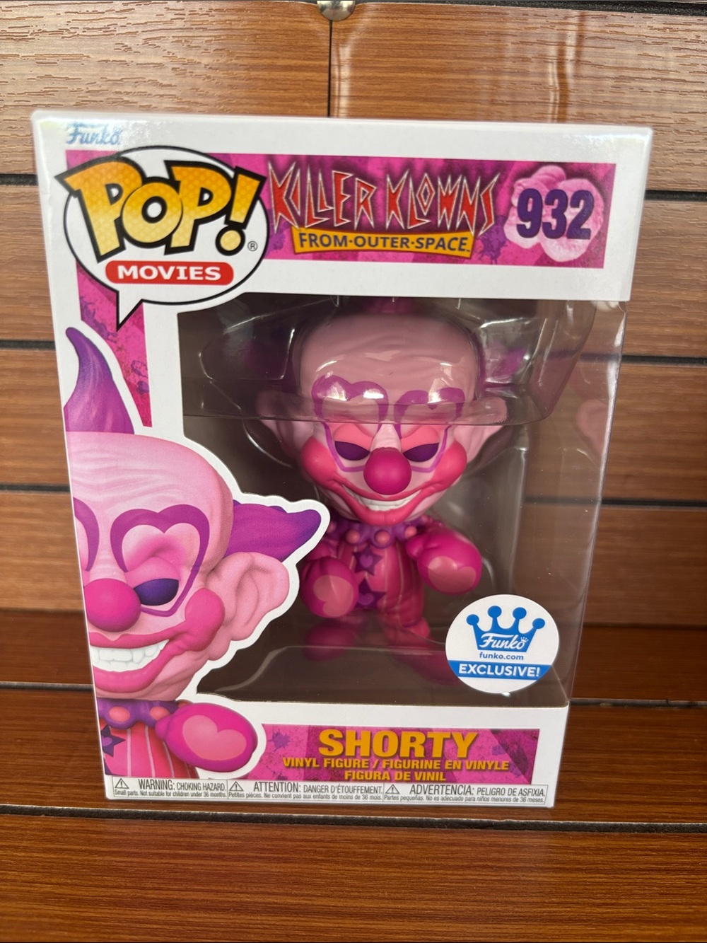 Funko Pop! Movies Killer Klowns Shorty - Pink and Magenta